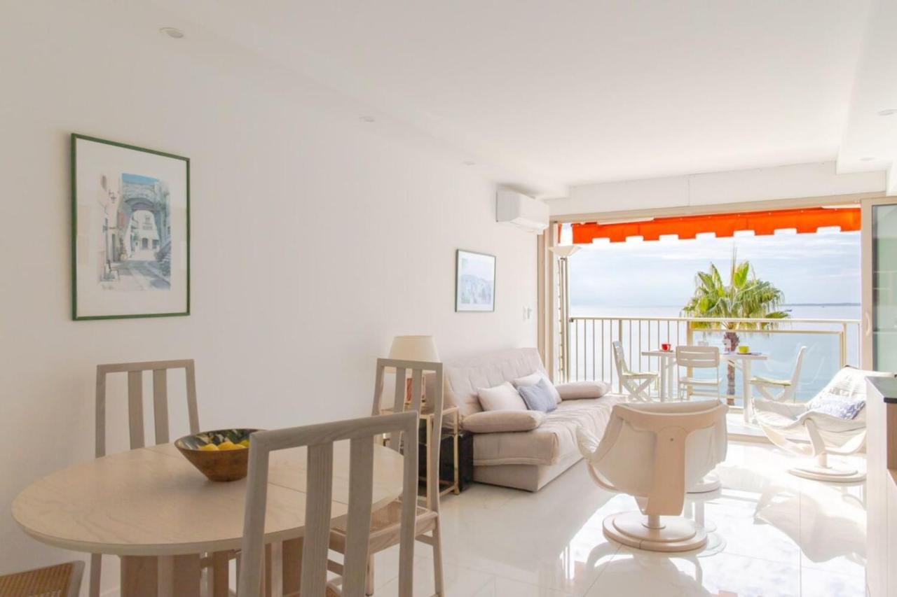 Air-Conditioned Apartment With Sea View And At The Foot Of The Beaches Antibes Exterior foto